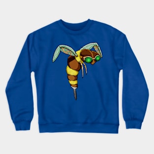 Steampunk wasp Crewneck Sweatshirt